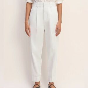 Elegant White Trousers